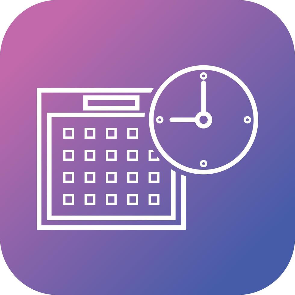 Beautiful Event management vector line icon