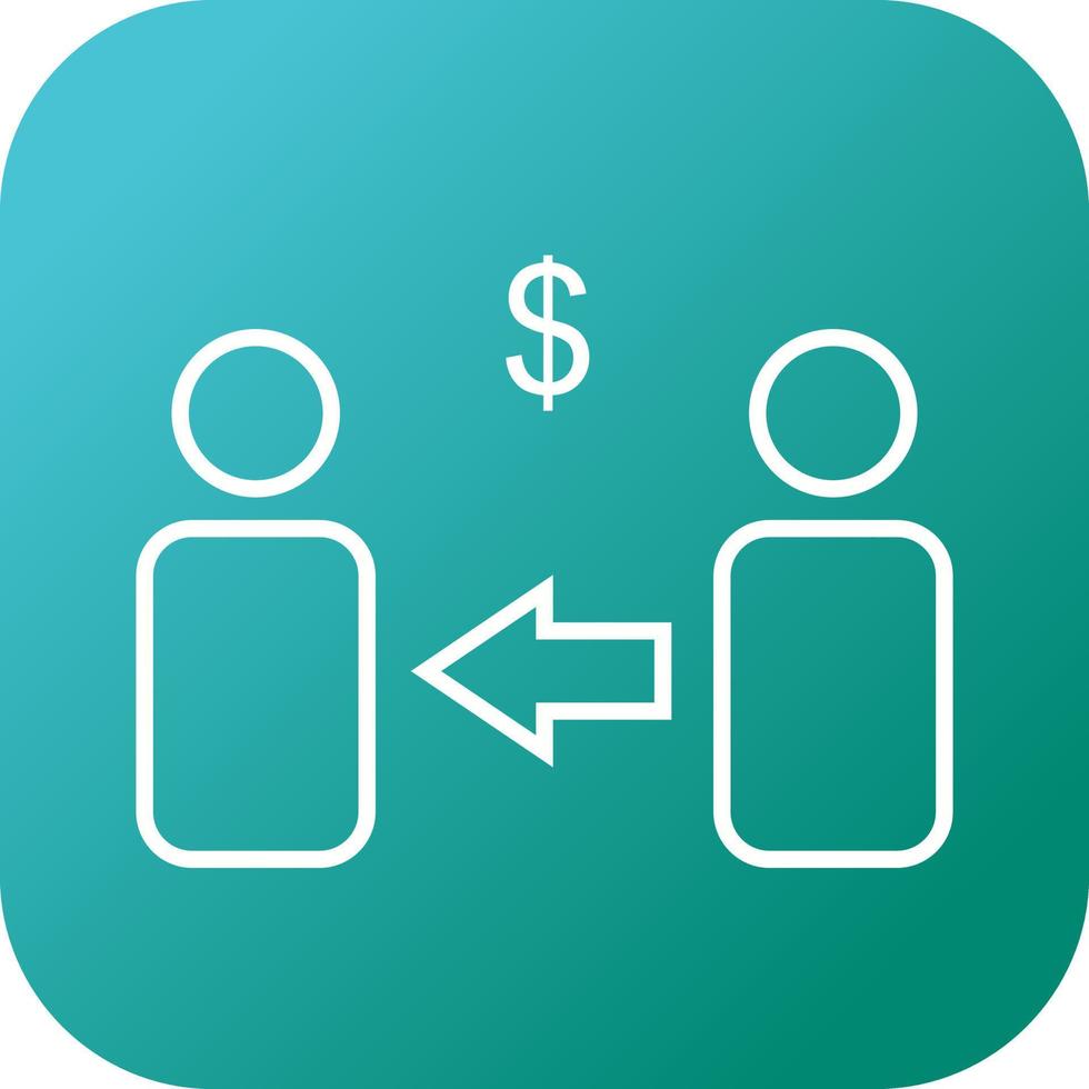 Beautiful Market Affiliate vector line icon