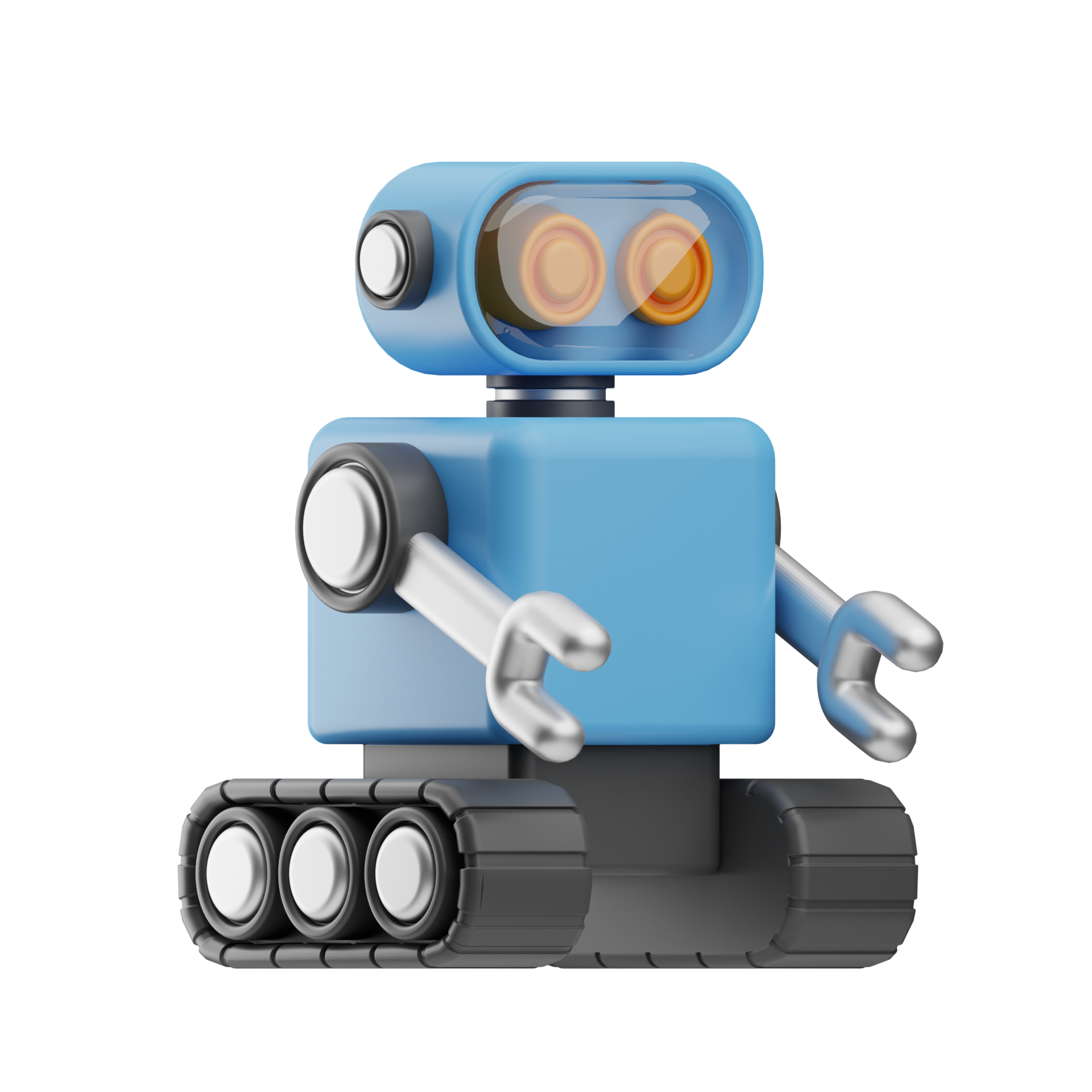 robotic robot object illustration 3d 17209817 PNG