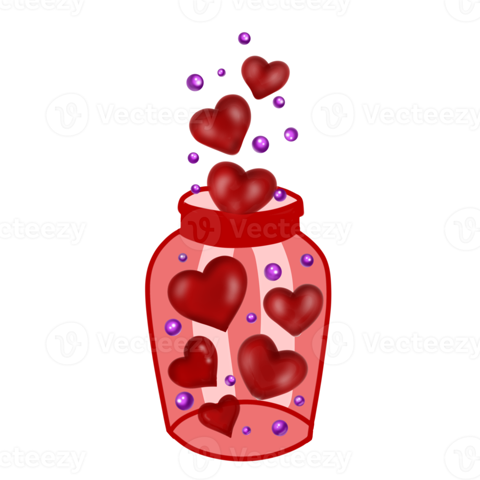 love in a bottle png