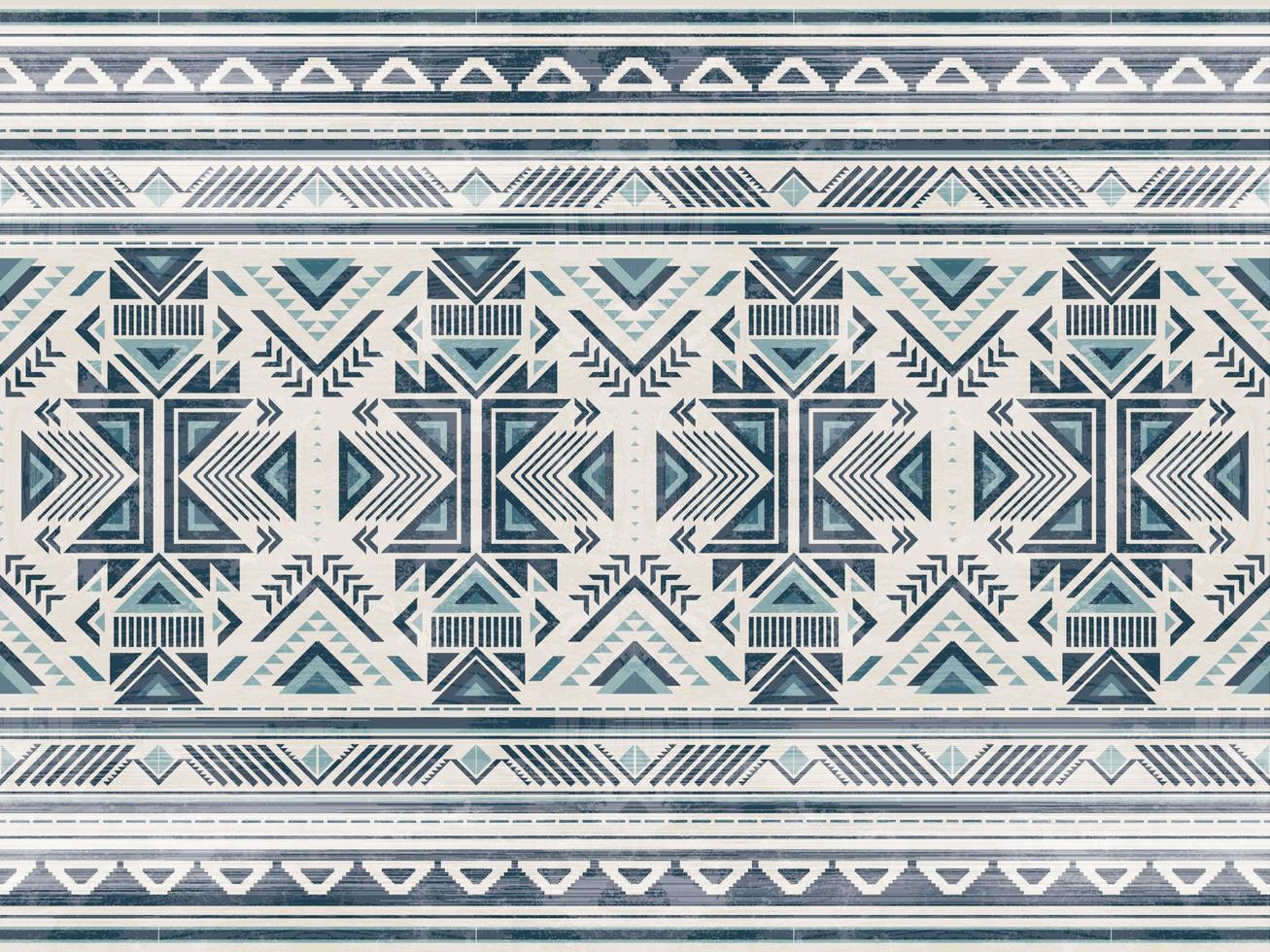 Native american pattern indian ornament pattern geometric ethnic textile texture tribal aztec pattern navajo mexican fabric seamless Vector decoration