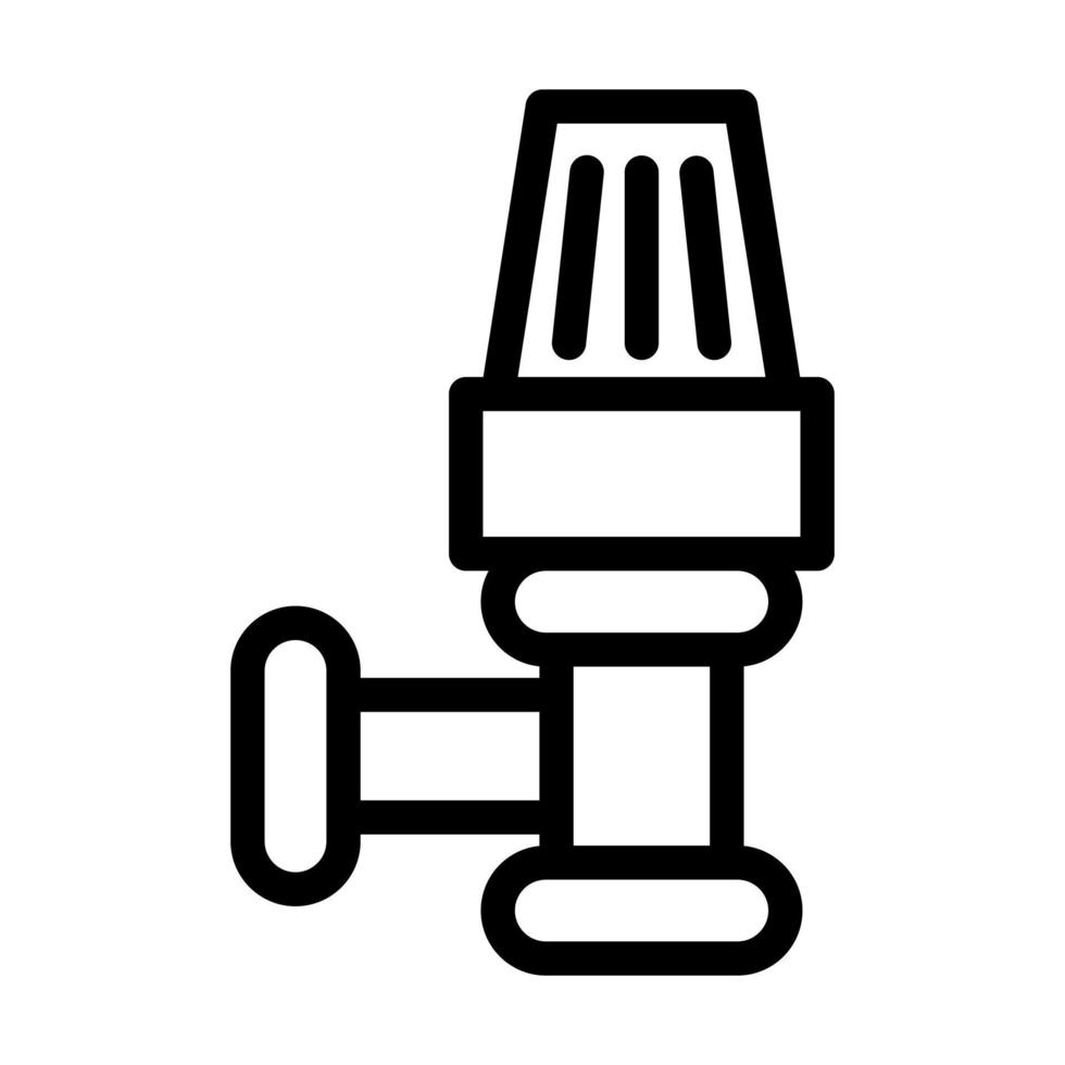 Thermostatic Head Icon Design vector