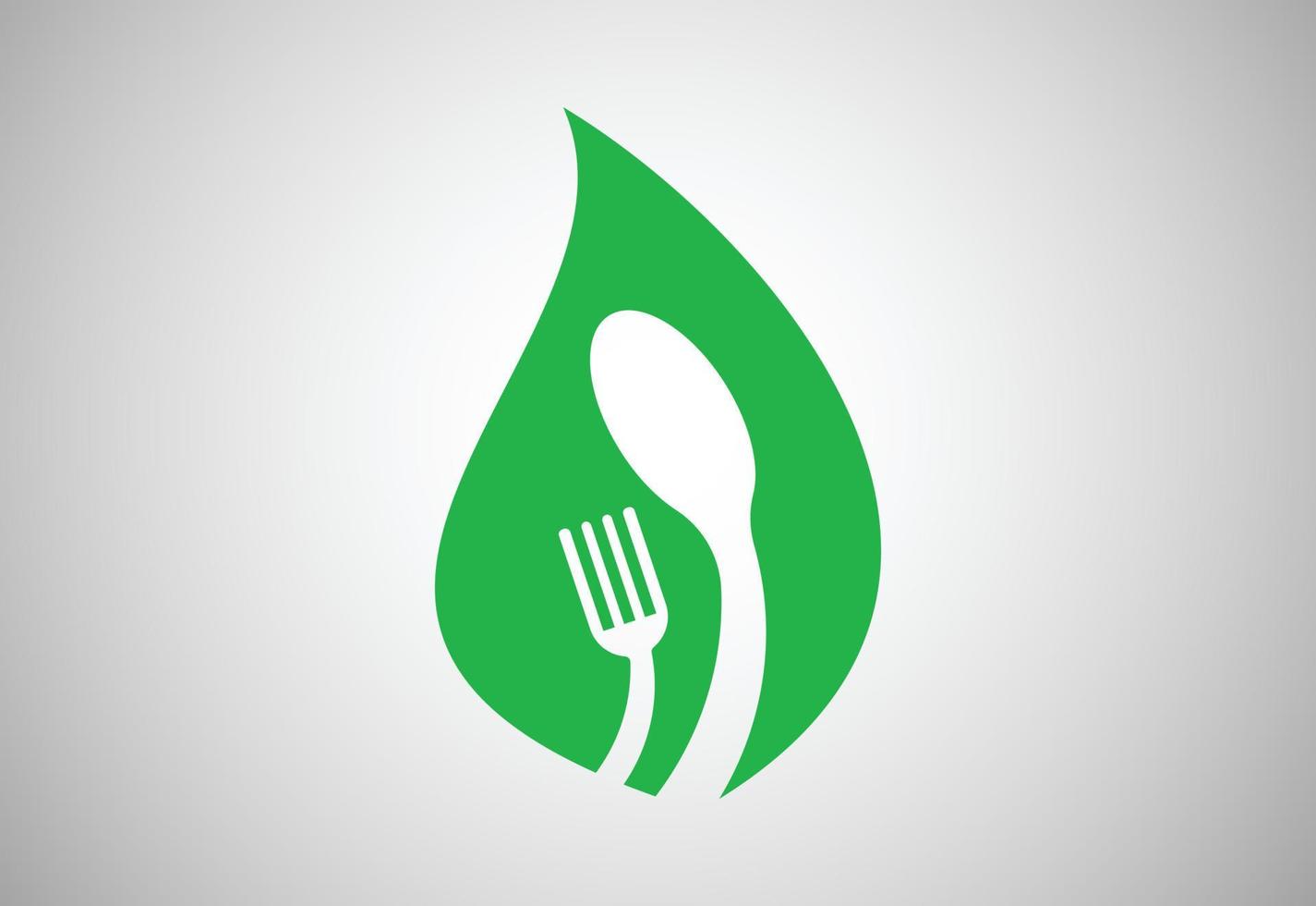 Bio food logo design, Vector design template