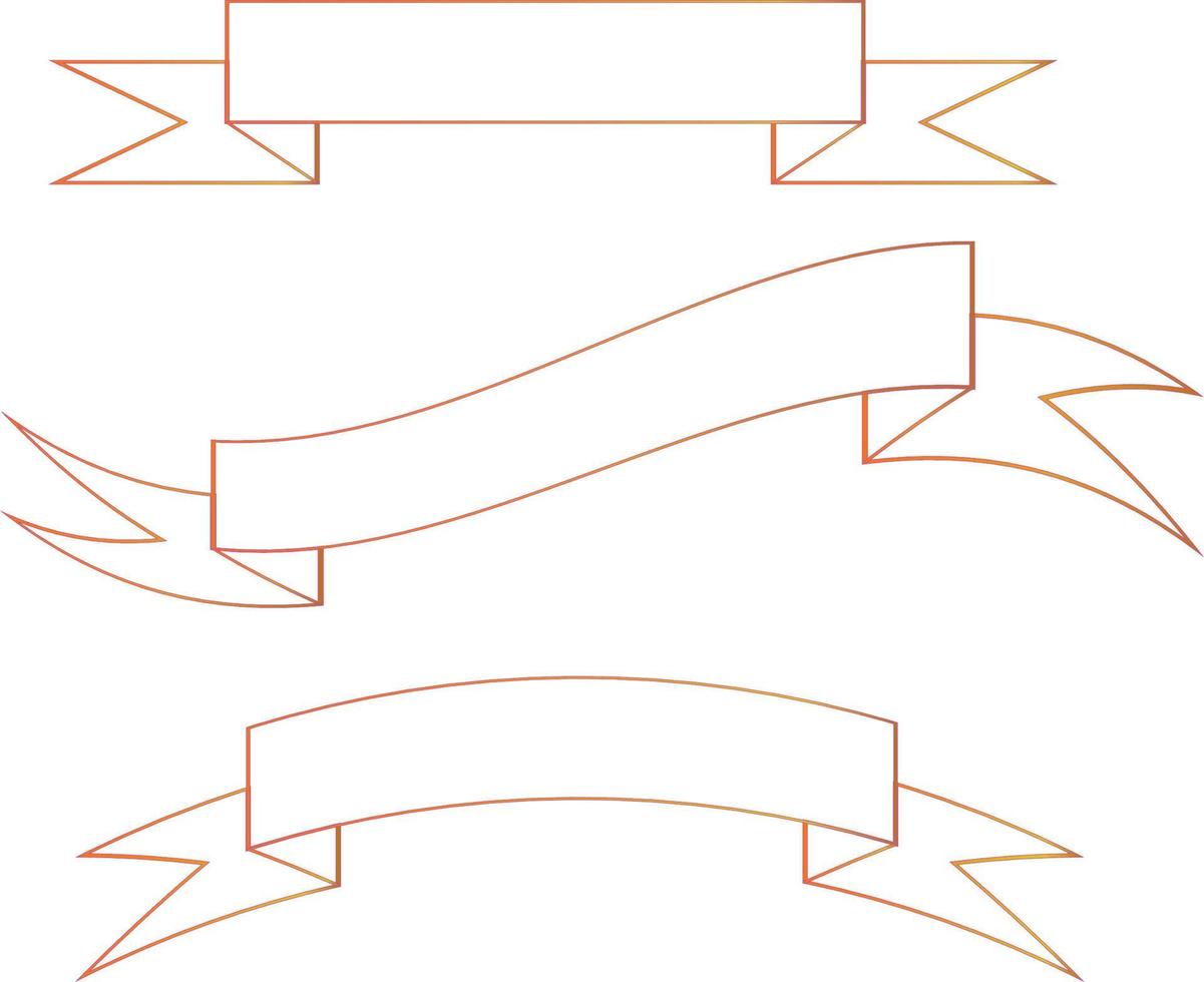 Wave Ribbon vector illustration graphic art design format, Encapsulated PostScript eps vector illustration graphic art design format with gradient color