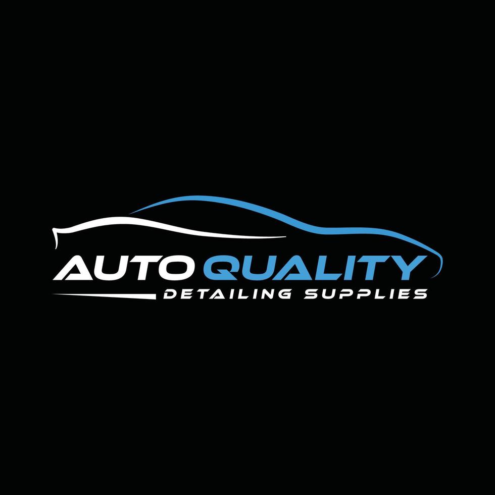 auto quality, detailing logo, car and business logo design in vector