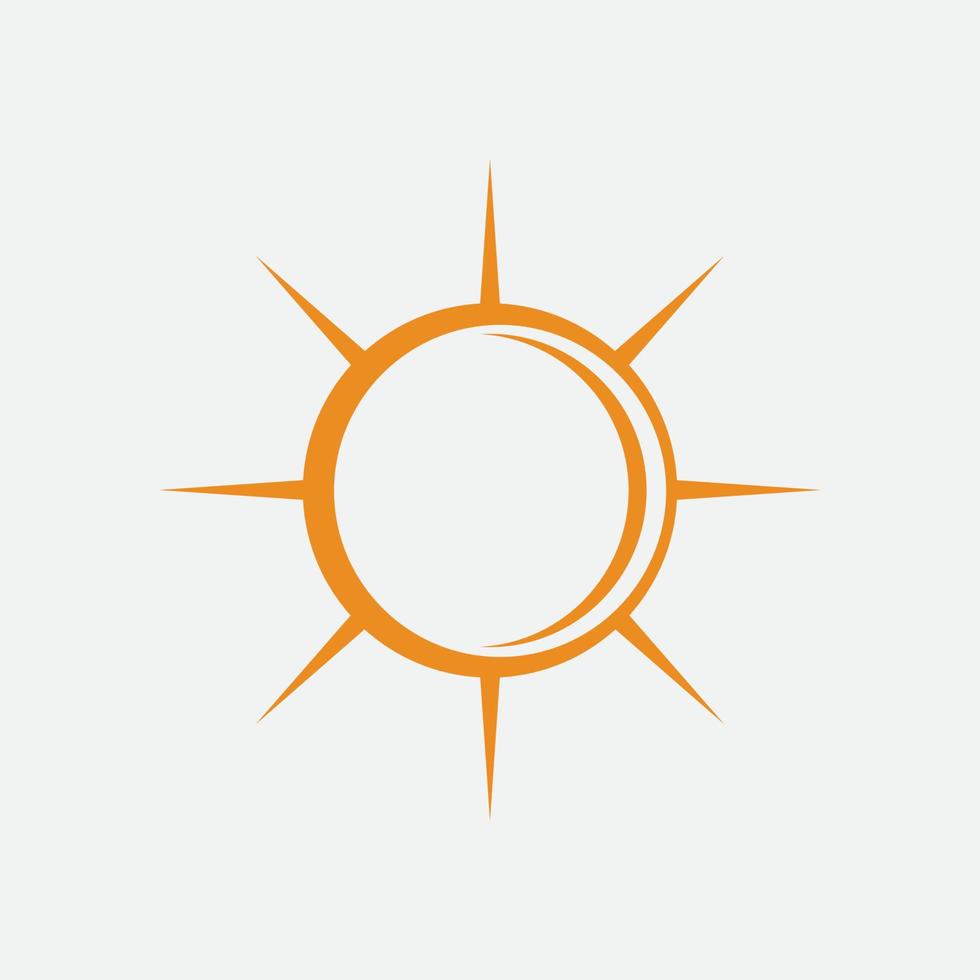 Sun Vector illustration Icon