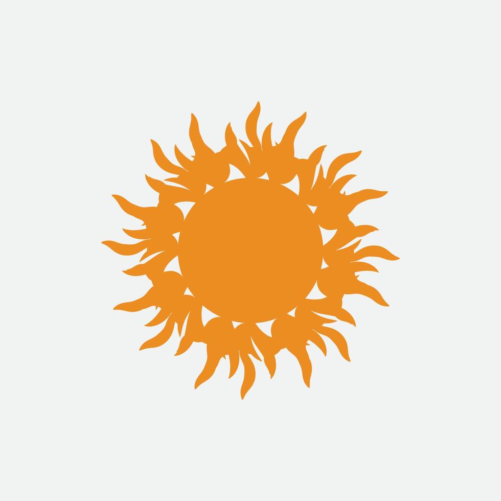 Sun Vector illustration Icon