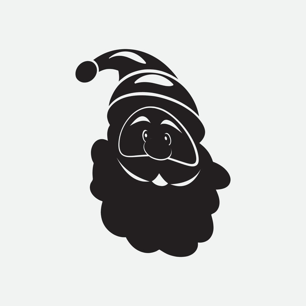 Santa Claus vector illustrations design icon logo