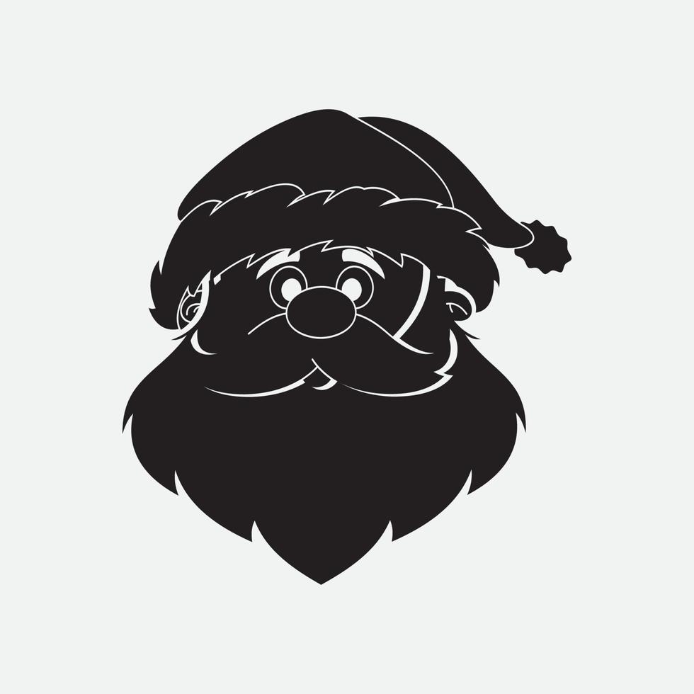 Santa Claus vector illustrations design icon logo