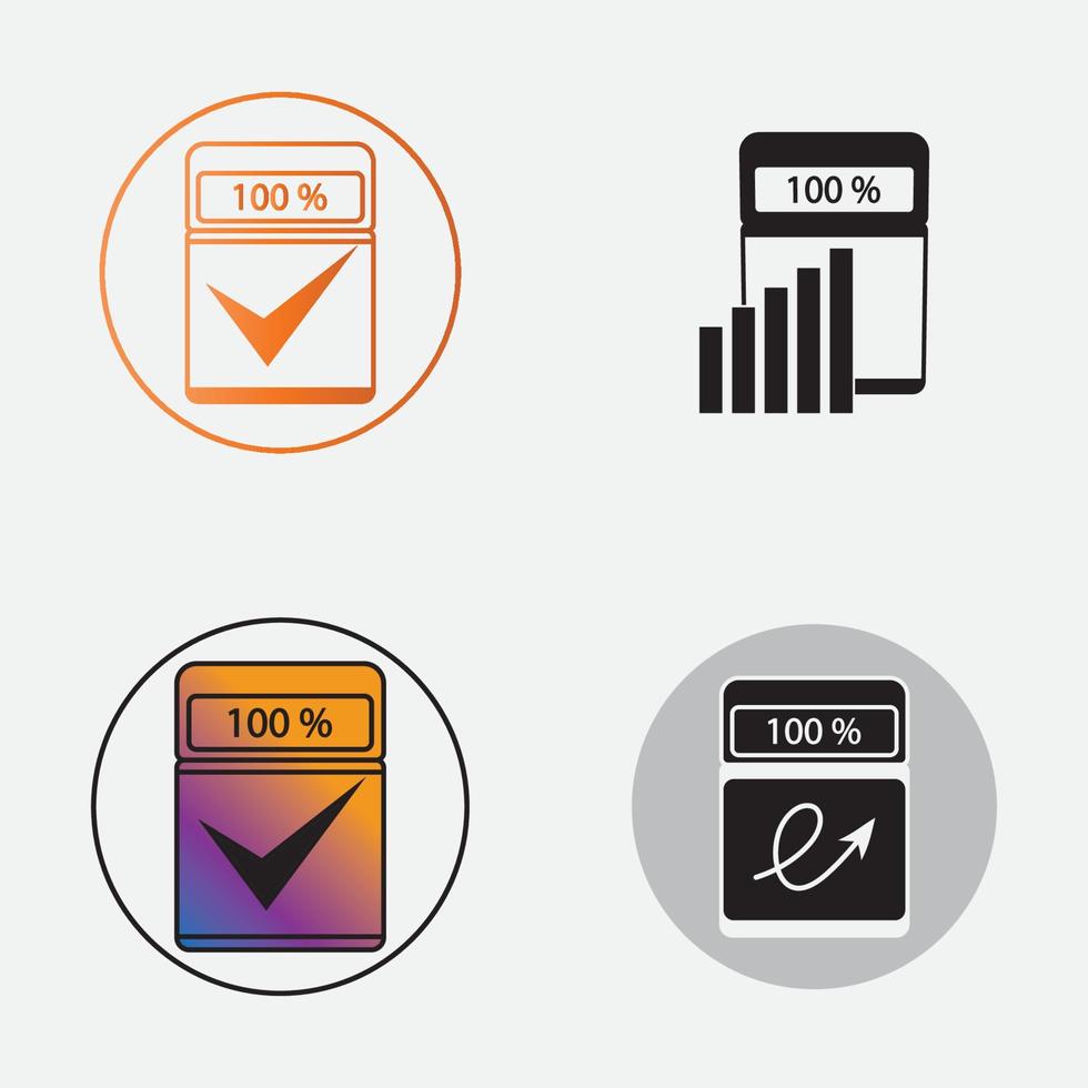 accounting logo vector illustrations design