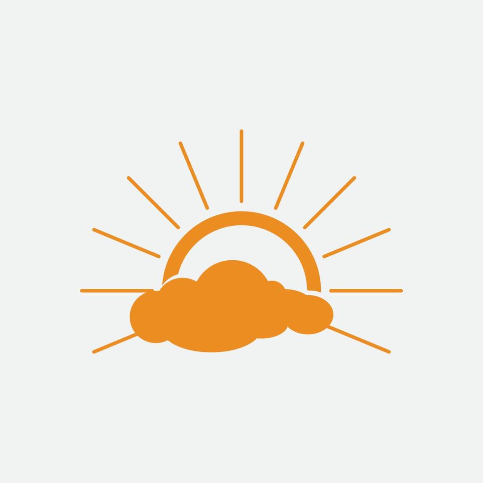 Sun Vector illustration Icon