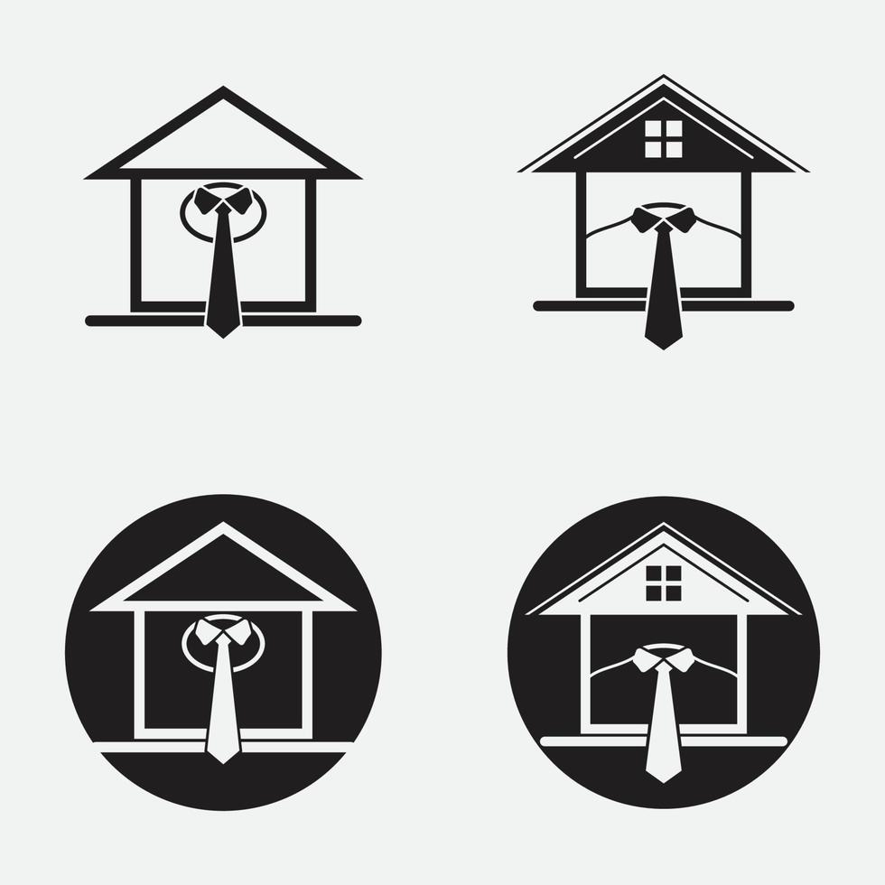 smart home logo vector illustrations design