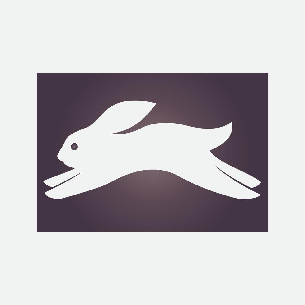 Rabbit vector icon illustration design