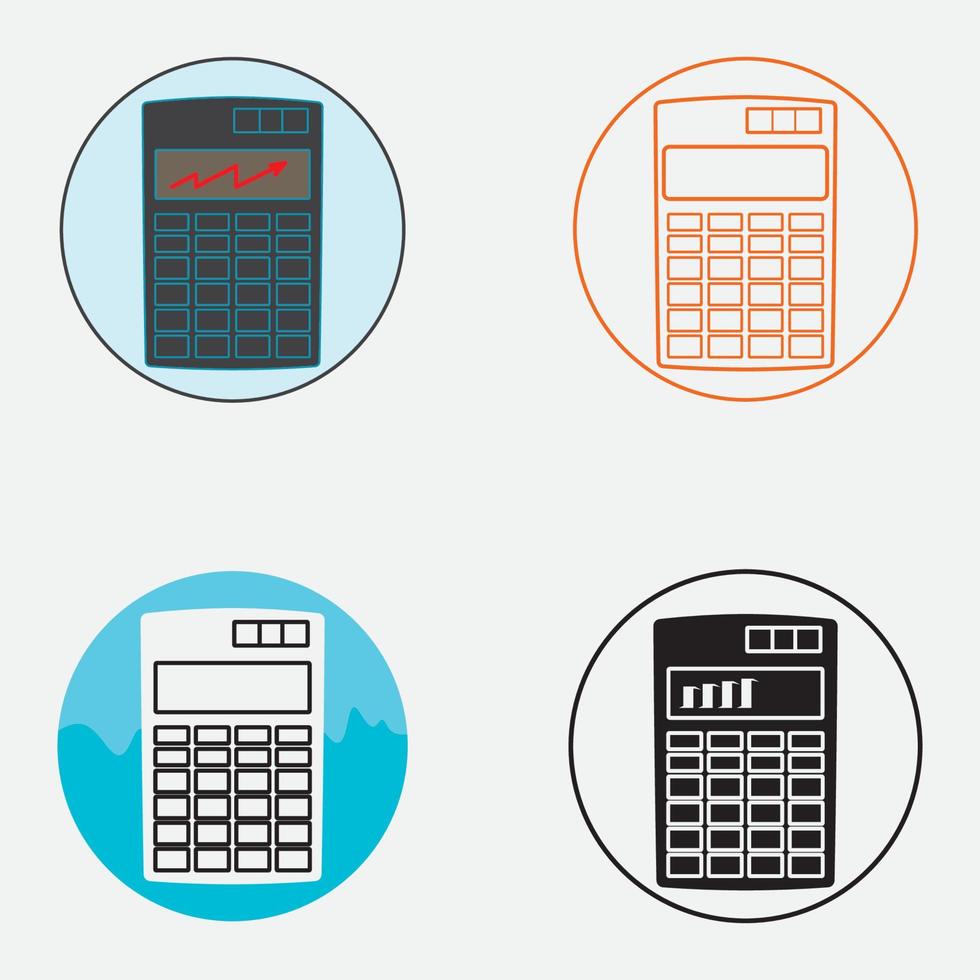 accounting logo vector illustrations design