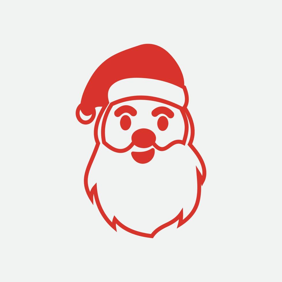 Santa Claus vector illustrations design icon logo