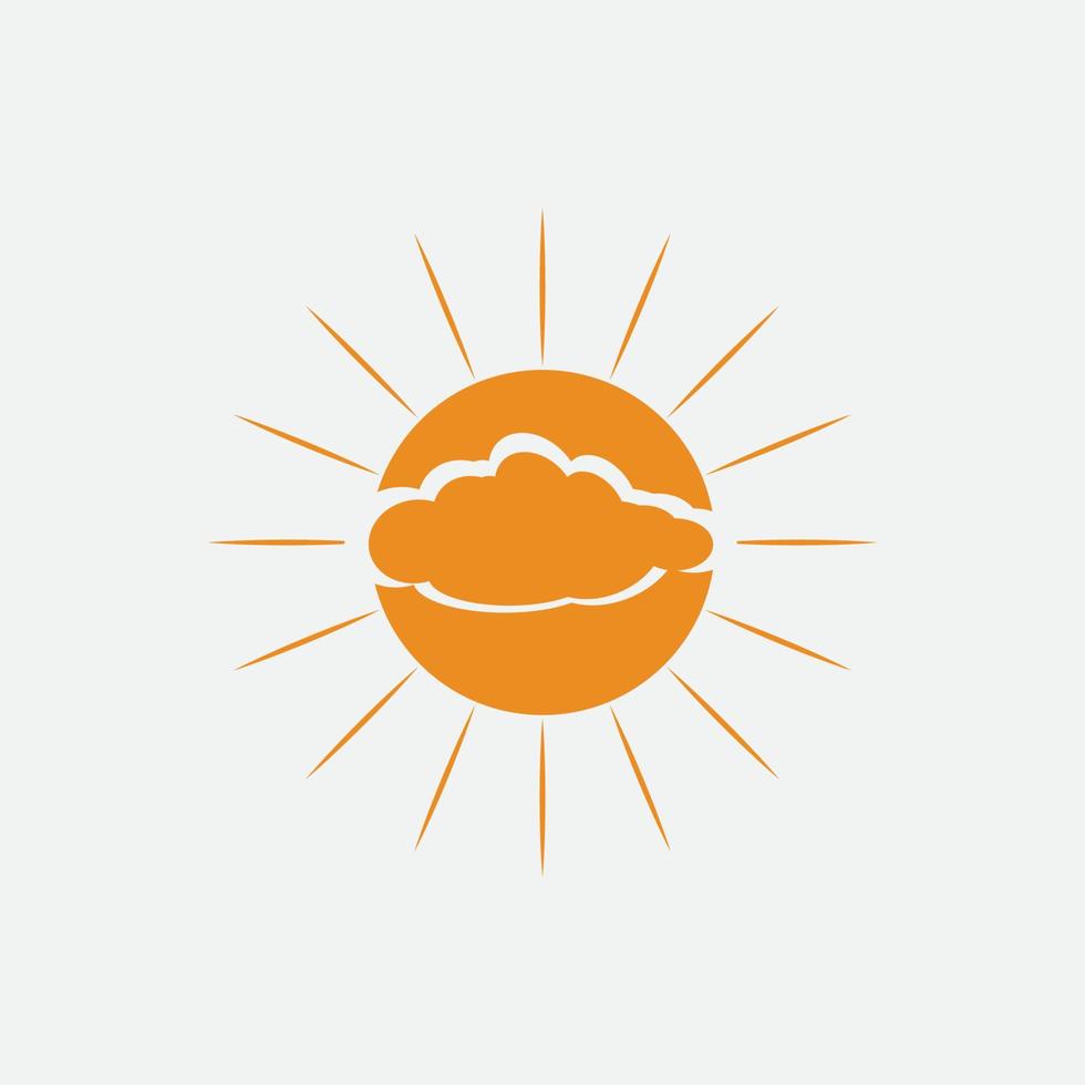 Sun Vector illustration Icon