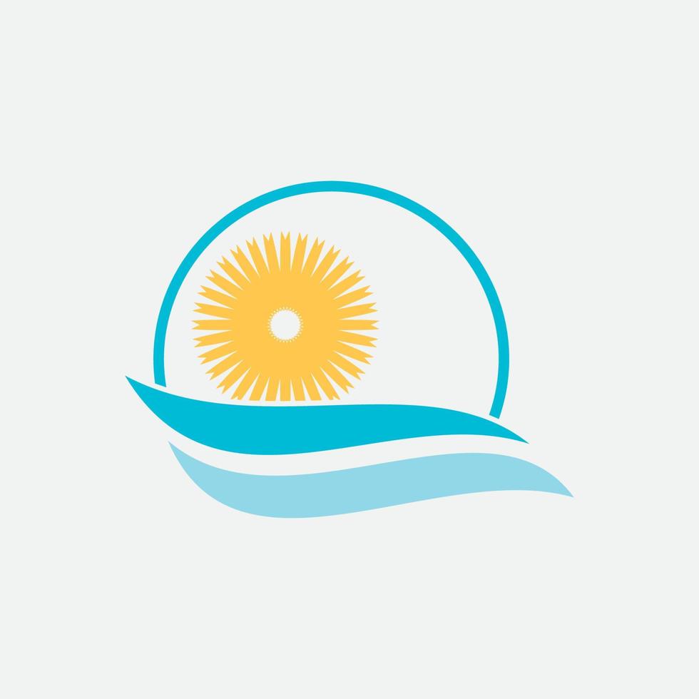 Sun Vector illustration Icon