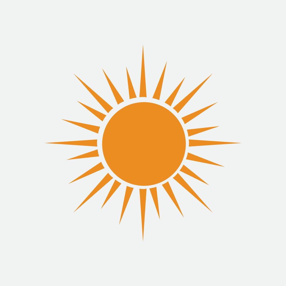 Sun Vector illustration Icon