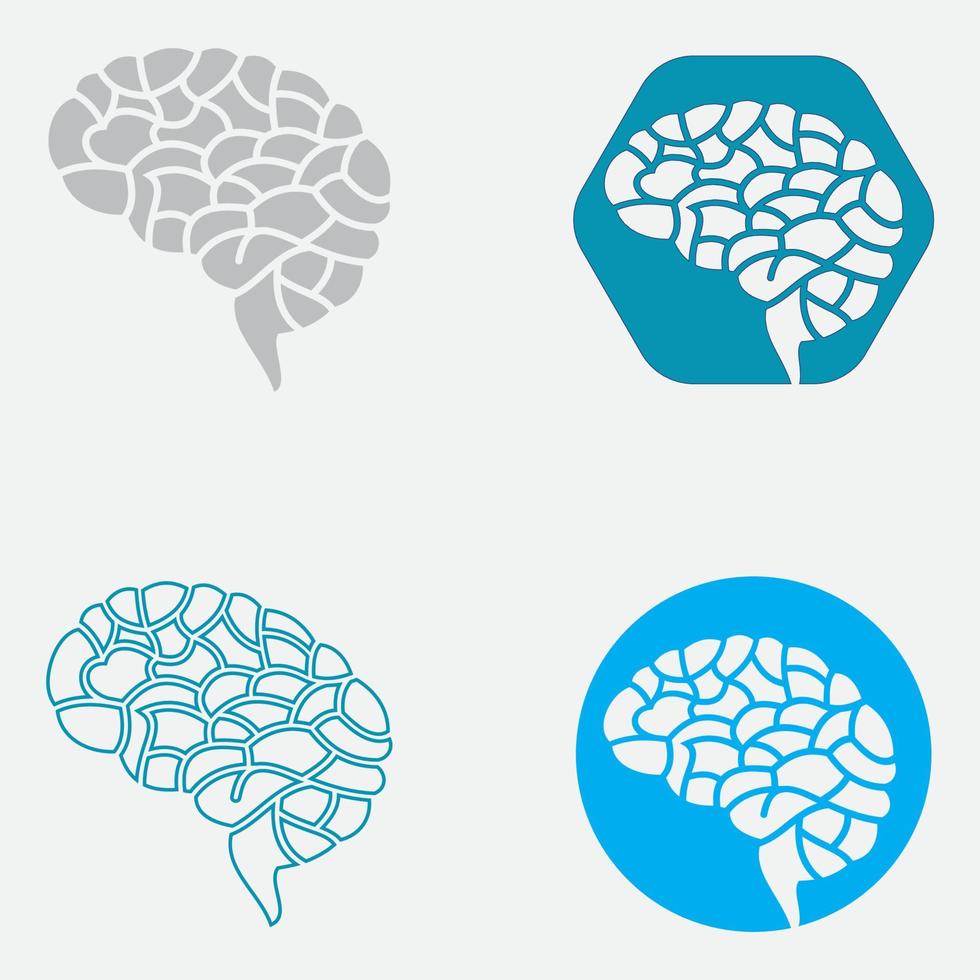 Health Brain vector illustration