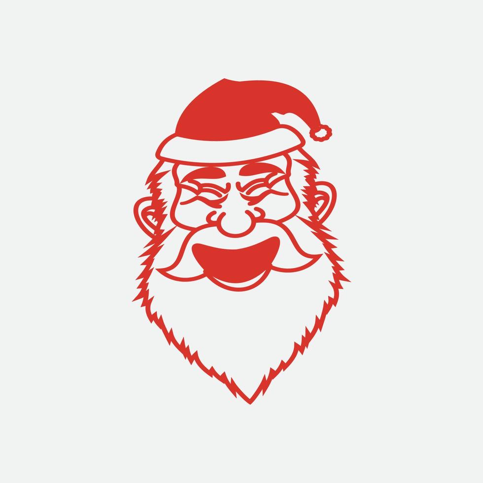 Santa Claus vector illustrations design icon logo