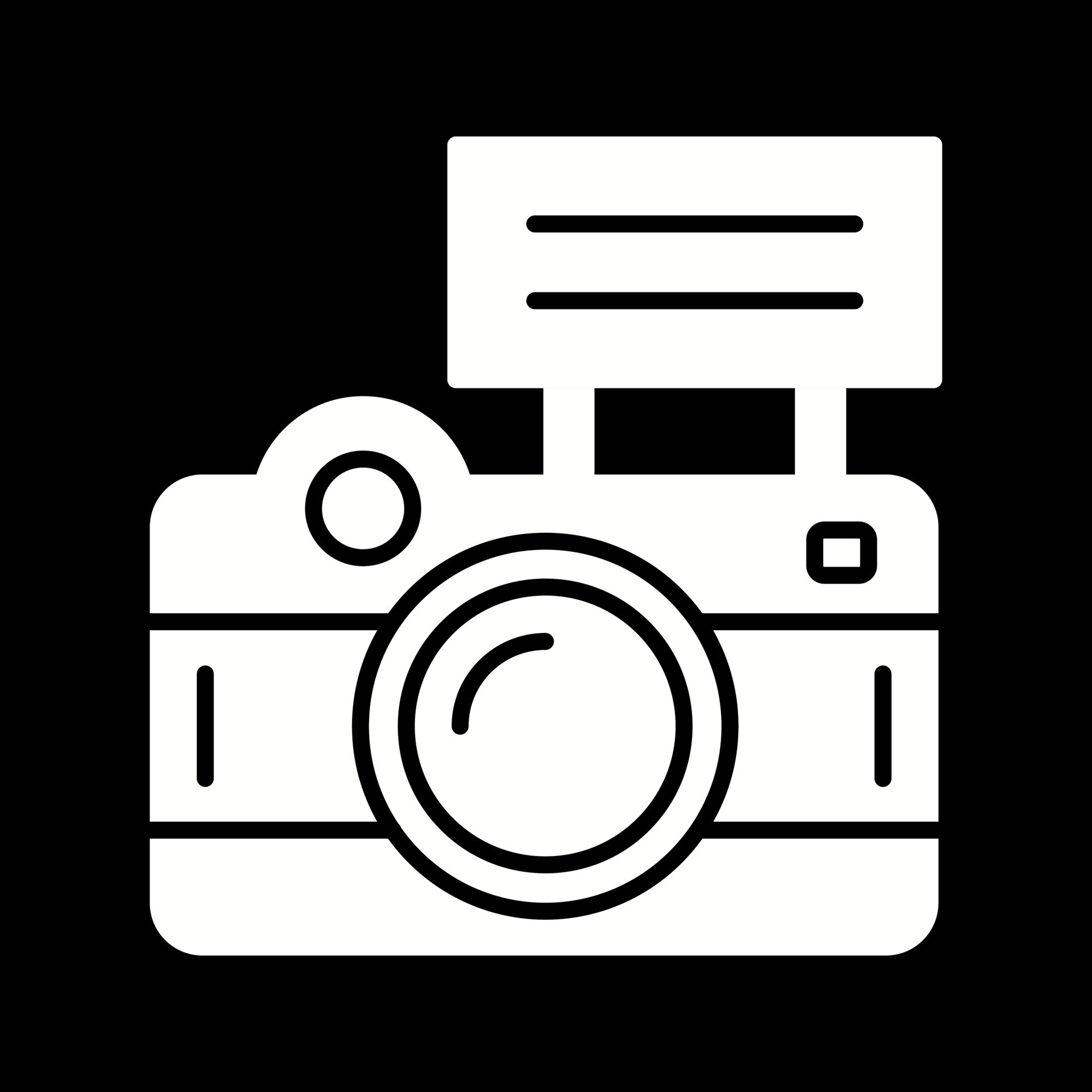 Camera Flash Vector Icon 17213799 Vector Art at Vecteezy