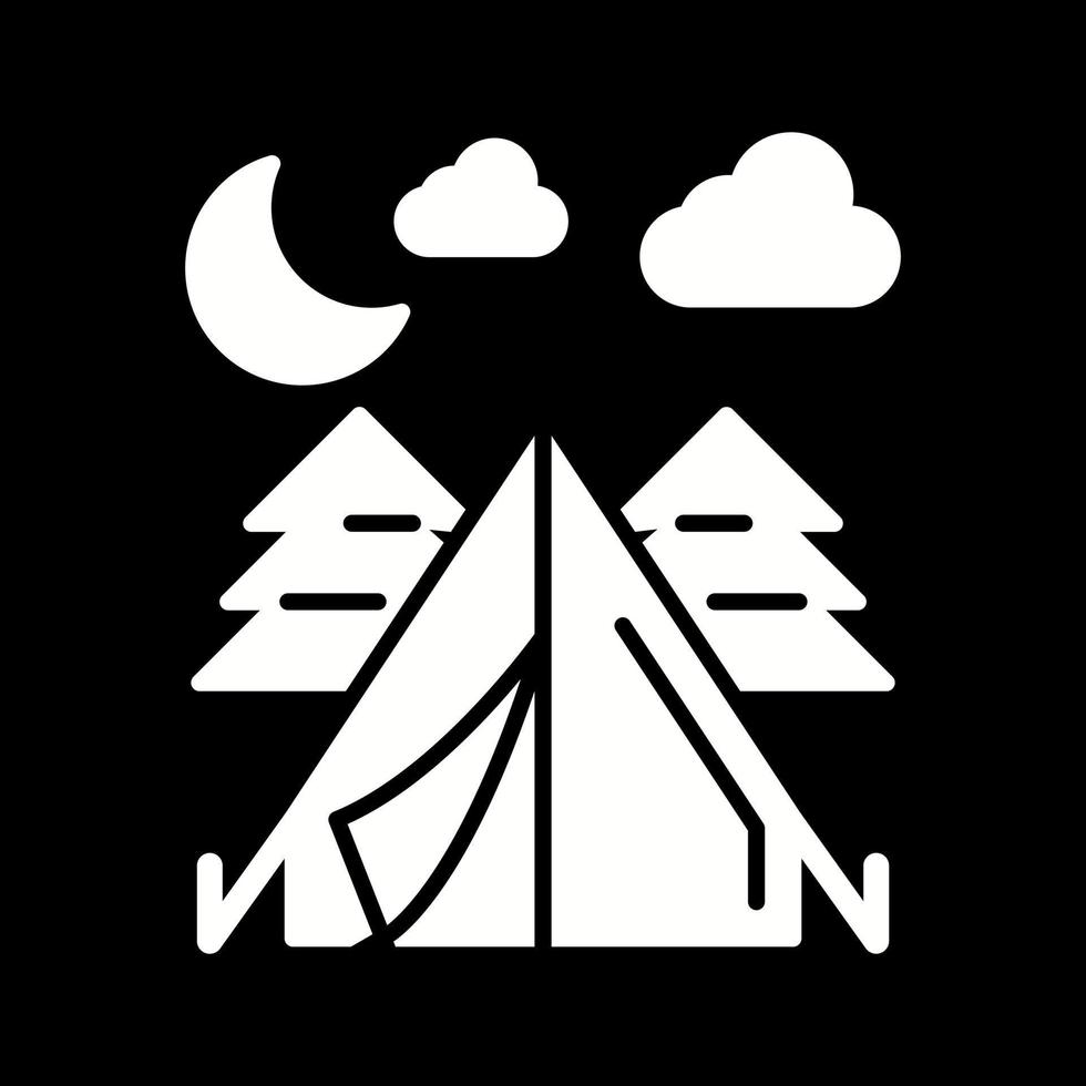 Tent Vector Icon