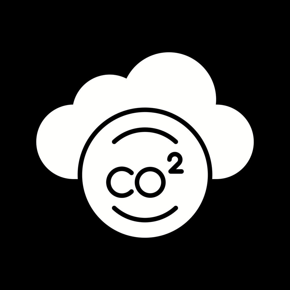 icono de vector de co2