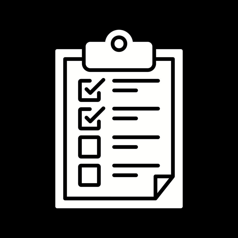 Checklist Vector Icon