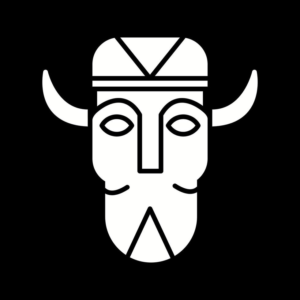 African Mask Vector Icon