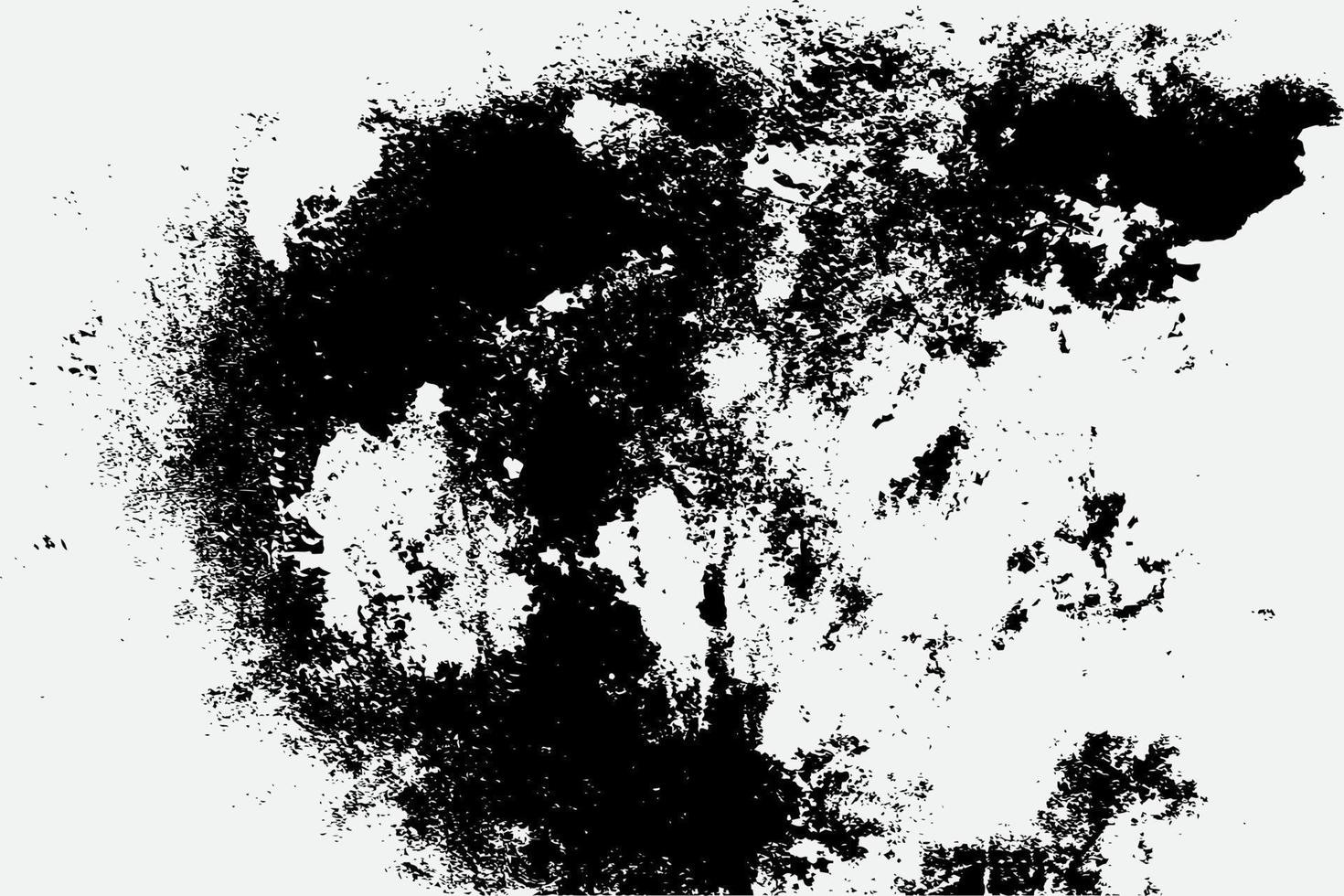 black grunge texture on white background EPS vector