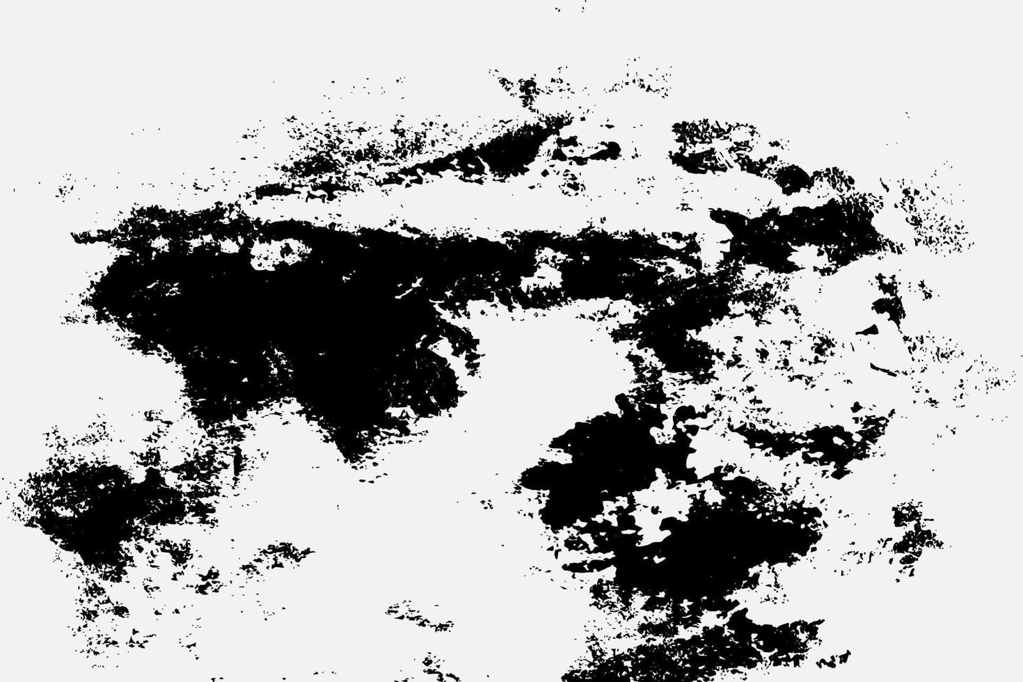 textura grunge negra sobre fondo blanco vector eps