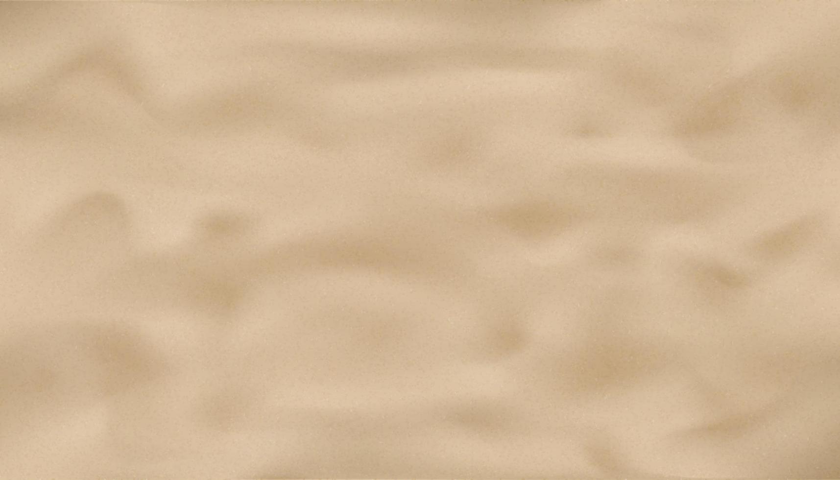 Sand beach texture background.Horizon Coastal beach waves for Summer vacation on seaside.Tropical seashore landscape.Desert surface,Vector 3d Brown sandy dune for Summer banner.Top view Ocean, River vector