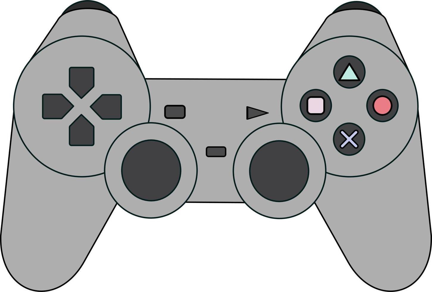 controlador de videojuegos. vector