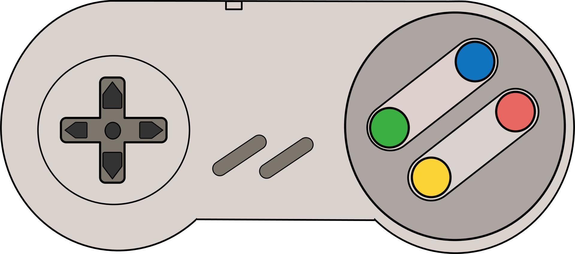 video games controller. vector