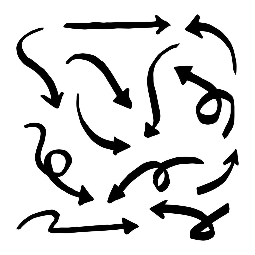 confusion clarity or path vector idea concept. Simplifying the complex . Doodle vector illustration.
