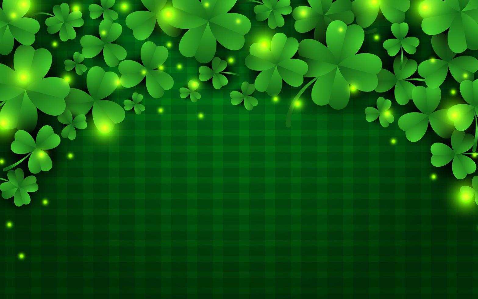 fondo del día de san patricio vector