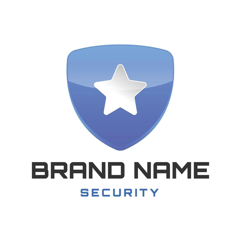 Logo Data security account for application companies in technology vector