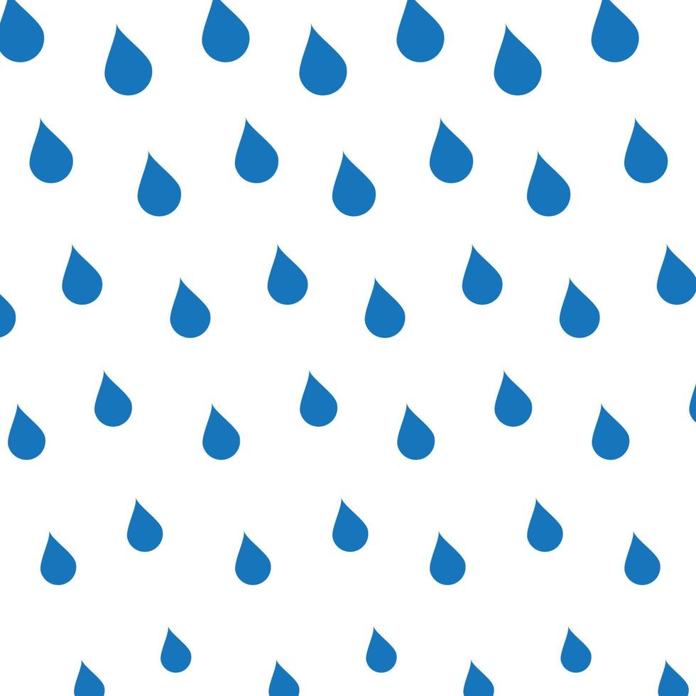 fondo de patrón de agua de lluvia vector