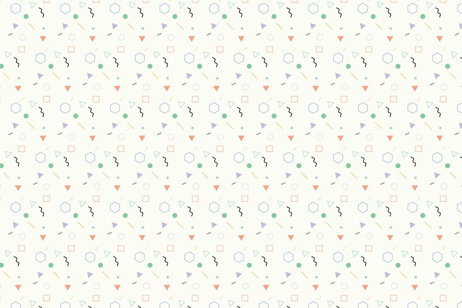 Pattern with geometric elements, abstract background, vector pattern for design.