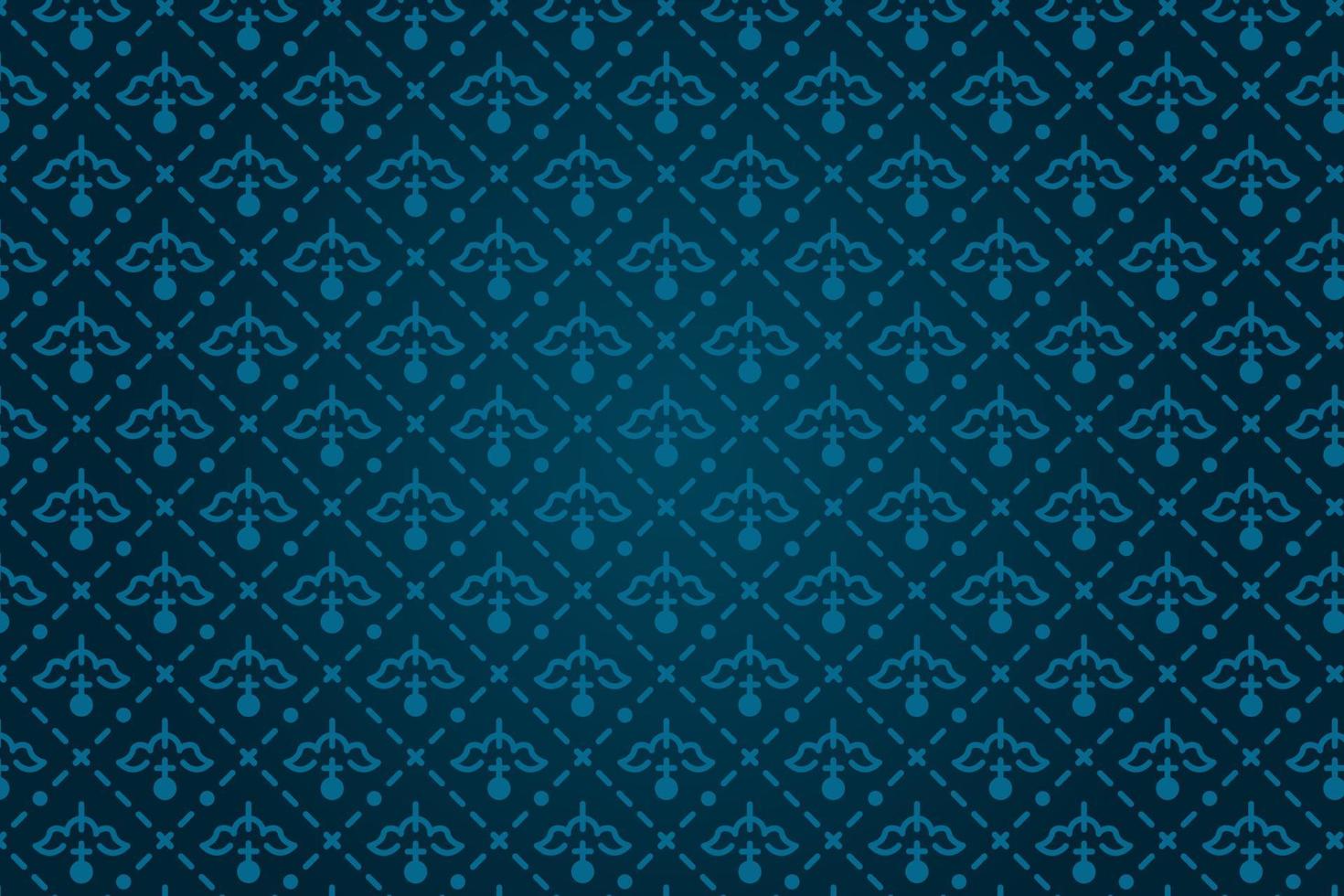 pattern with geometric elements in blue tones, abstract background, vector pattern for design
