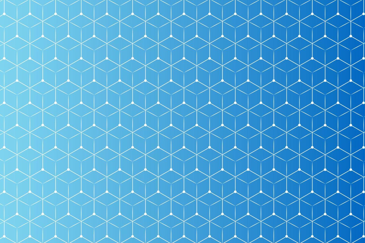 pattern with geometric elements, light blue to dark blue gradient tones, abstract background, vector pattern for design