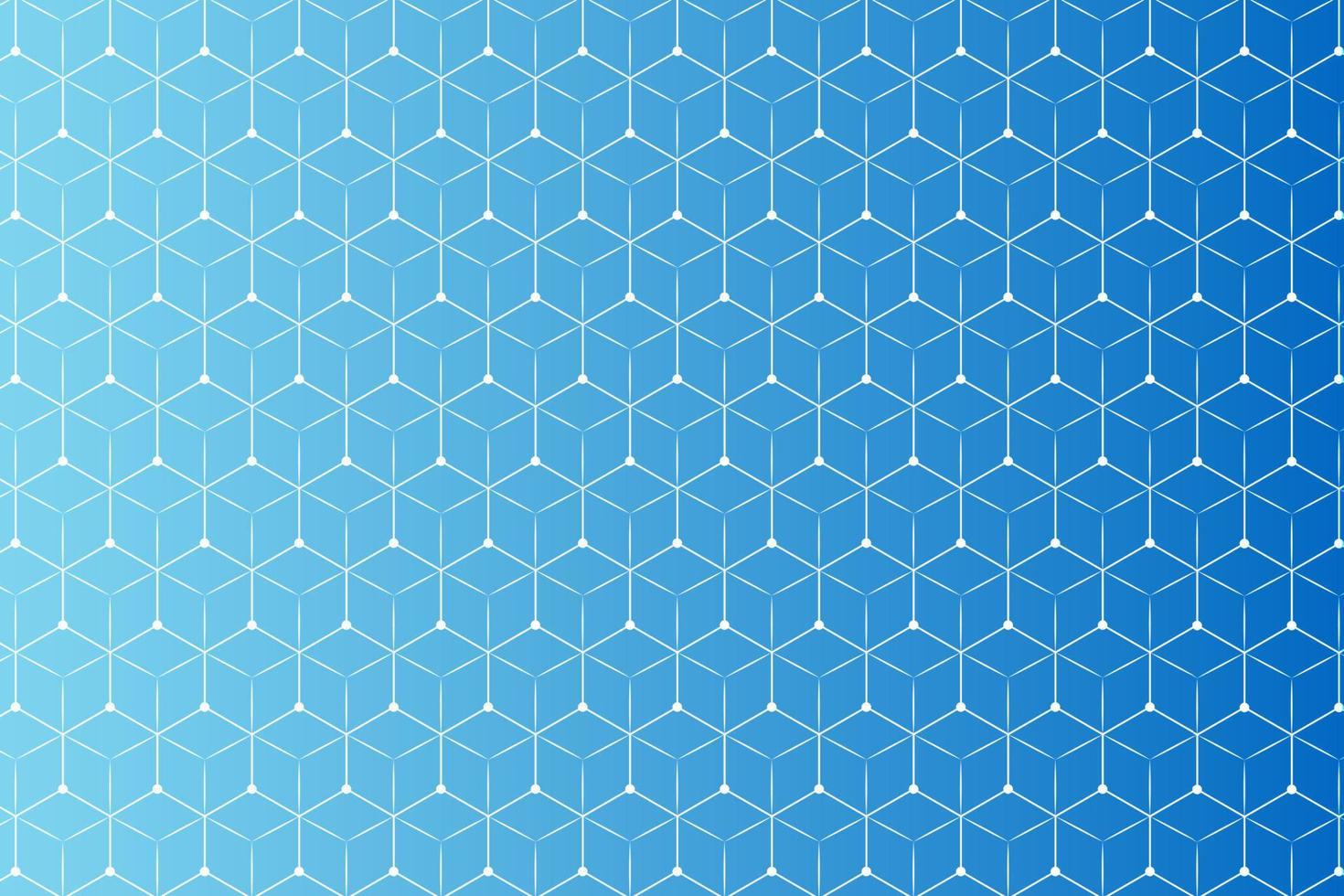 pattern with geometric elements, light blue to dark blue gradient tones, abstract background, vector pattern for design