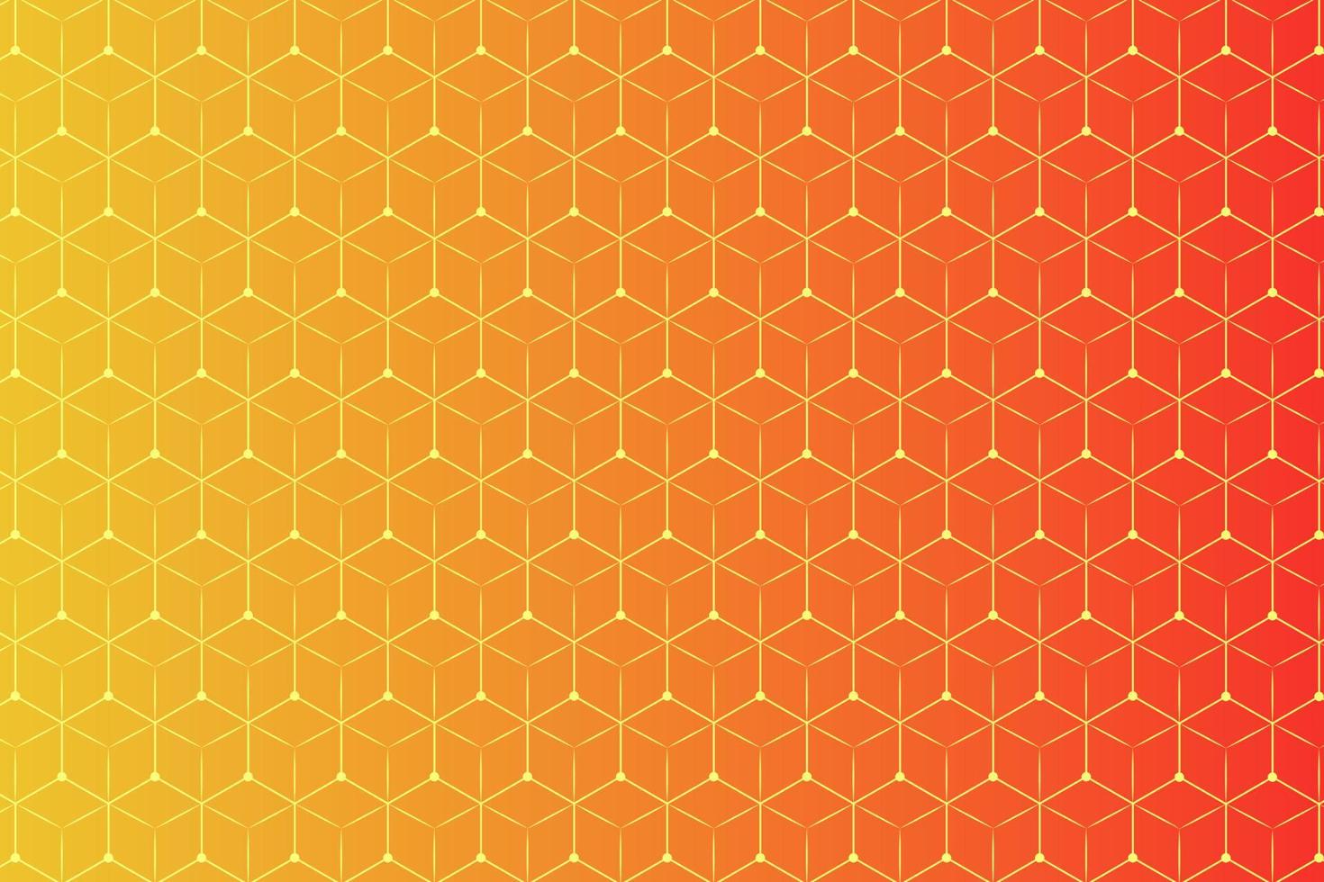 pattern with geometric elements, yellow to orange gradient tones, abstract background, vector pattern for design