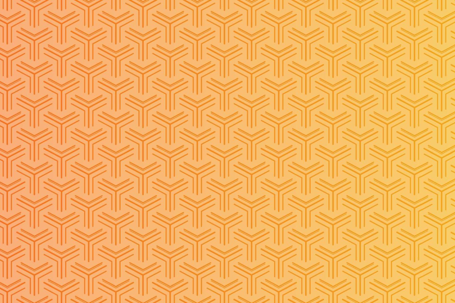 pattern with geometric elements yellow orange gradient tones abstract background vector pattern for design