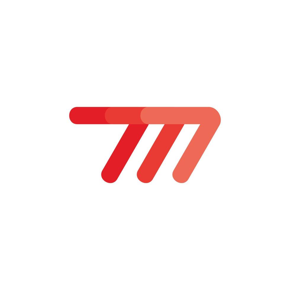 letter m fast gradient arrow motion design symbol logo vector