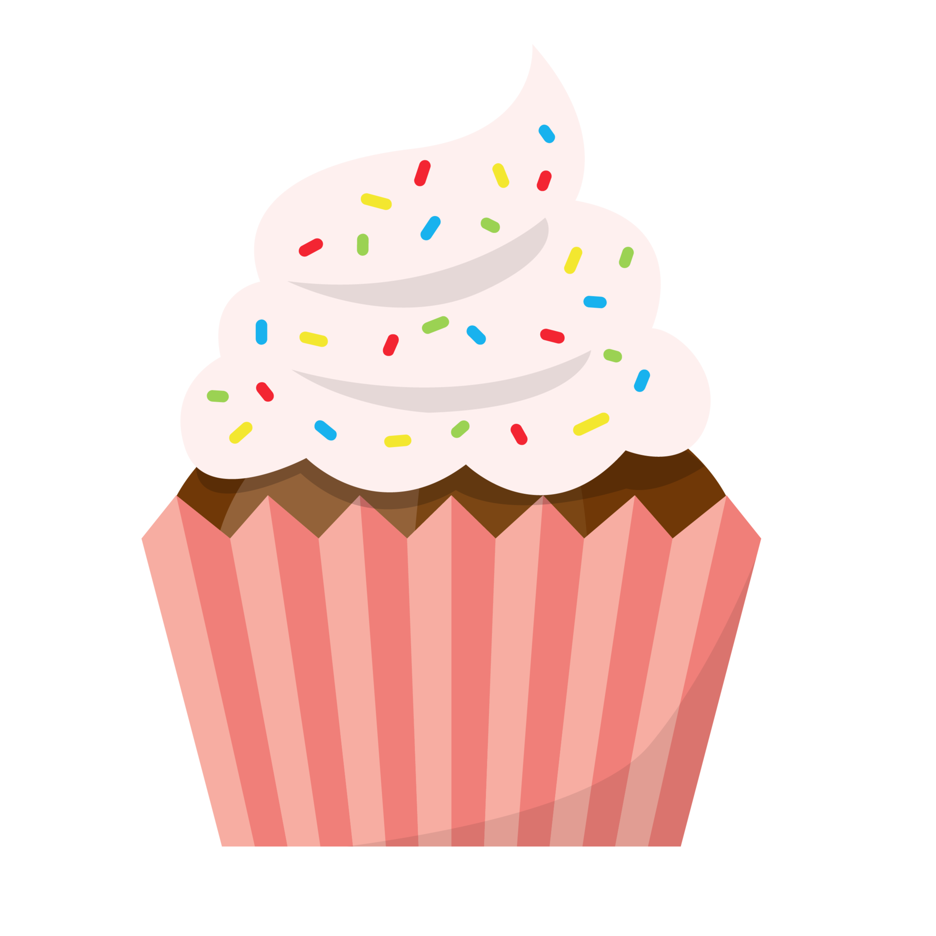 Cupcake Flat Design Dessert Icon 17216965 PNG