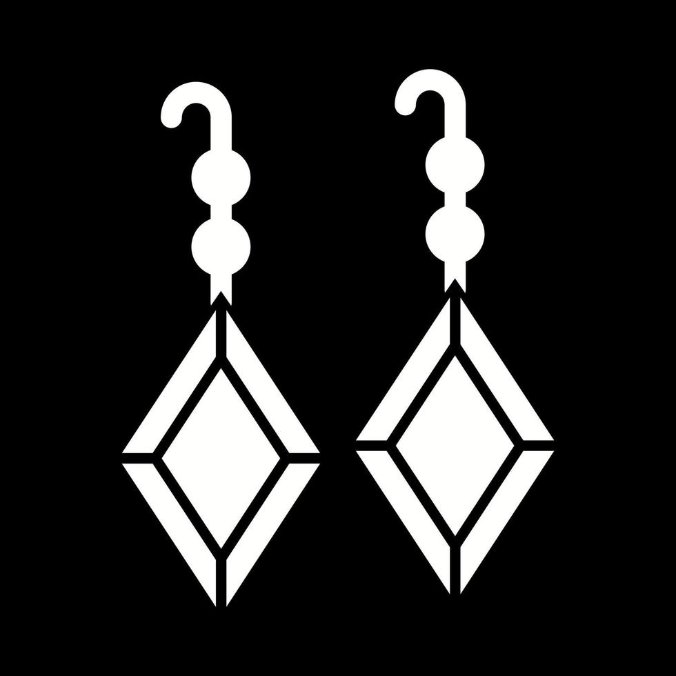 Earrings Vector Icon