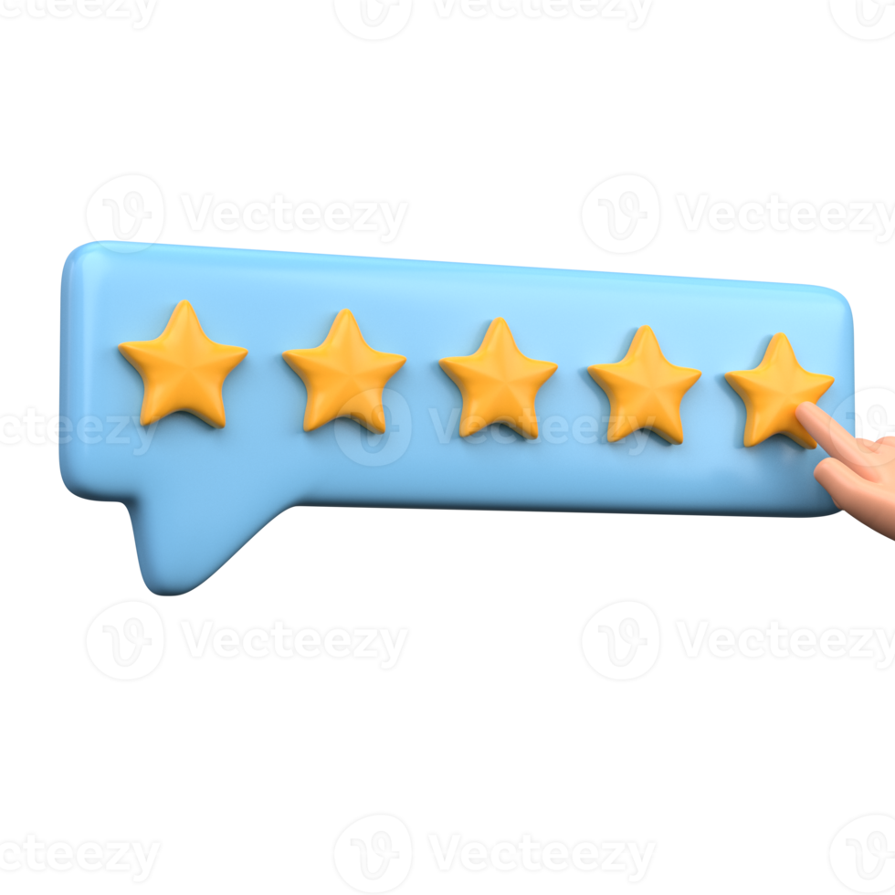 5 star rating png