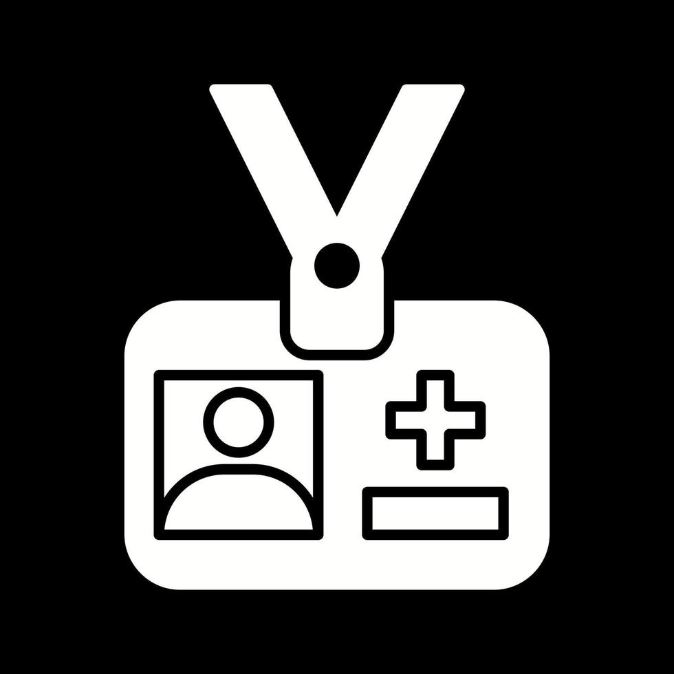 Medical Id Vector Icon