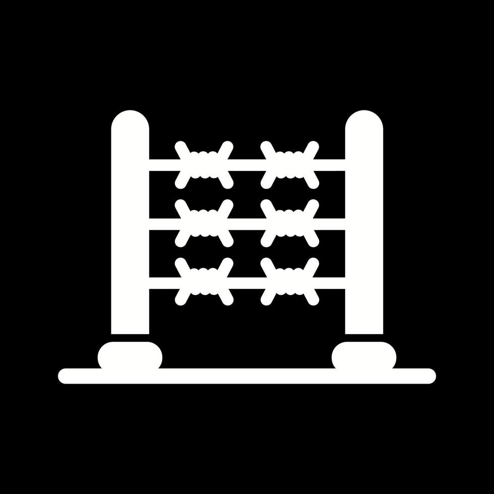 Barbed Wire Vector Icon